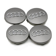 4Pcs/lot 60MM Emblem Car Wheel Center Hub Caps Car Logo Car Covers for Audi A3 Sline A4 C5 B8 B7 C6 