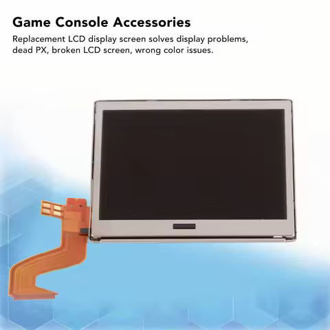 3.0 Inch LCD Display Screen Replacement Multipurpose LCD for DS Lite Game Console LCD for DS Lite