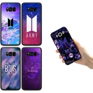 Samsung Galaxy J4 J6 Plus J8 2018 Core J7 Pro Prime Duo Soft Silicone Phone Case YZ28 Bts Logo Purple