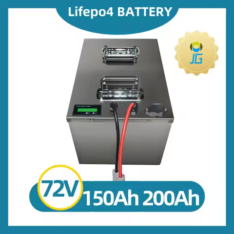 72V 100Ah 150Ah 200AH LifePo4 Lithium Battery, Golf Cart, Electric Vehicle Bluetooth support +Charge