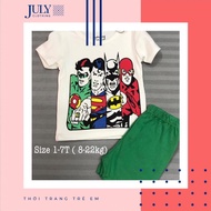 774- white shirt model superhero set