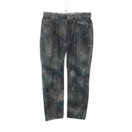 【二手】LOUIS VUITTON男士常規款噴繪Monogram棉質牛仔褲 - 二手