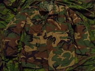 美軍公發大迷彩M65外套 夾克 古著 us army woodland camo jacket vintage