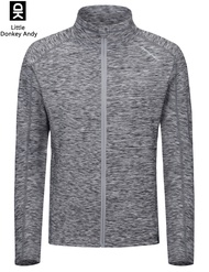 LittleDonkeyAndy Men S Running Sport Track Jacket Full Zip Workout Athletic Fitness Jackets For Trai