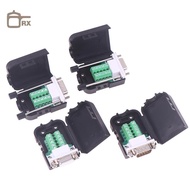 null DB9 Serial Adapter RS232/485/422 Connector Male Female 9 Pin Breakout Terminals COM Connector 2