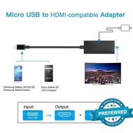 Universal Mhl Micro Usb To Hdmi Cable 1080 P Hd Tv For Android Phones Adapt 2.5*5.3*1cm G6J0