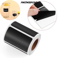 ANGINGBAO4Q 120pcs/roll Labels Stickers Kitchen Chalkboard Jam Jar Blackboard Label