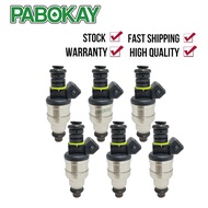 6 pieces X Fuel Injector 0280150414 for BMW 320I 2.0L 1992-1995 13641730059 M643 FJ749 13641730036