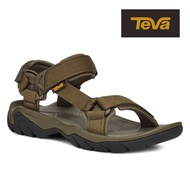 [TEVA] Men's Sports Sandals Outdoor Hiking Sandals/Rain Shoes/Water Shoes-Terra Fi 5 Black Olive Color