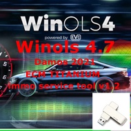 2022 ขาย WinOLS 4.7 พร้อมปลั๊กอิน + 2021 Damos + ECM TITANIUM + เครื่องมือบริการ immo v1.2 ซอฟต์แวร์