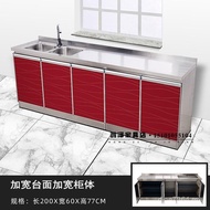 Single Simple Water Basin Overall Kitchen Kitchen Cabinet Stainless Steel 60cm Cabinet Cabinet Stove