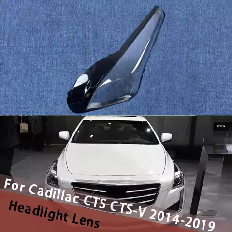 For Cadillac CTS CTS-V 2014-2019 Headlamp Lens Shade Clear Head Light Housing Headlight Shell Replac