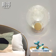 Modern Simple Light Luxury LED Acrylic Wall Lamp Bedroom Living Room Study Cloakroom Hotel Lamps