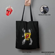 Bersahaja Totebag Band The Rolling Stones / Totebag Tas Band The Rolling Stones Custom Pria Wanita T