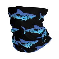 Shark Scuba Diving Bandana Neck Gaiter Printed Sea Equipment Balaclavas Face Mask Scarf Multiuse Hea