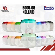 ORIGINAL BOGO VISOR CLEAR COLOUR CAP PINK GREEN ORANGE BLUE RED PASTEL PEACH PURPLE HELMET MS88 MHR 