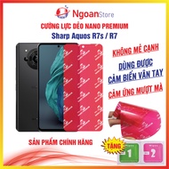 Sharp Aquos R7s R7 flexible tempered screen protector - Ngoan Store