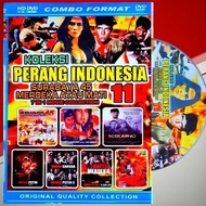 CASSETTEDVD COLLECTION 7 DIFFERENT TITLES OF INDONESIAN WAR MOVIES OF ALL TIME - COLLECTION CASSETTE