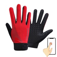 Men Cycling Gloves Full Finger Touch Screen Motorcycle Bicycle Mtb Bike Gloves Gym Training Gloves Outdoor Fishing Hand Guantes