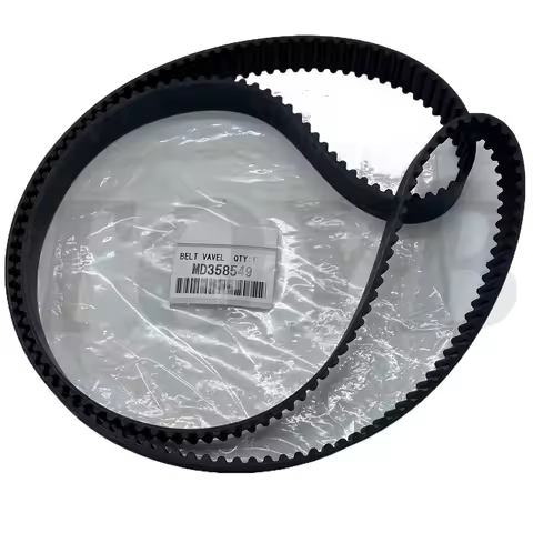 MD358549 MZ690622 Genuine 6G75 Engine Timing Belt For Mitsubishi Pajero V77 V87 V97 Montero 2001-200