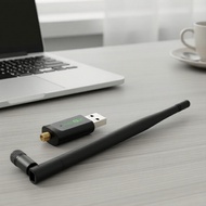 Dual-Band AC600 USB WiFi Adapter with Ethernet, Driver-Free for PC Kad WiFi USB AC600 Dual-Band deng