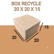 Cardboard Recycle Cardboard Box 20x20x15