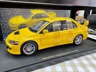 全新 無外盒  三菱  1/18  Autoart  Mitsubishi Lancer Evolution IX GSR 1:18 三菱 1:43  evo 9 evo 7 evo8  initia