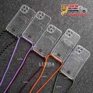 Poco C71 Poco X7 Pro 5G Poco X7 5G Poco M6 4g Poco F5 5G Poco M5 Card Case Clear Card Slot Case Lany