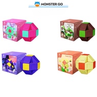 Gan Monster Go Snake Puzzle Cube, 24 Blocks Twist Magic Cube Snake Brain Teaser Sensory Puzzle Cube 