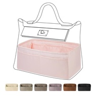 DGAZ Purse Organizer Fits for 2424 Silk Satin Insert Bag Portable Cosmetic Inside Bag Shaper