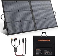 Solar Charger 110W Portable Solar Panel, IP67 Waterproof Foldable Solar Panel kit with 20V Output, 2