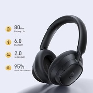 【New Arrivals】Baseus Bass BH1 NC Lite ANC Wireless Headphones 95% Noise Cancelling Headsets Headphon