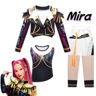 Rumi Mira Zoey KPop Demon Hunters Cosplay Costume Kids KPop Demon Hunters Disguise Cloth Girls Birth