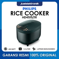 Philips HD4515/91 – Rice Cooker 1.8 Liter 18 Menu