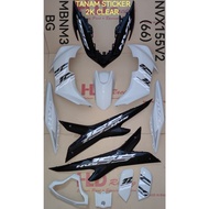 NVX155 (V2) HLD COVERSET - AEROX 66 (MBNM3/BG) AEROX155