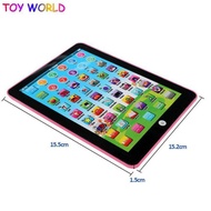 Electronic Tablet Pad Multifunctional Touch Plate Learning Alphabets Numbers ABC Pre-School Pad Educ