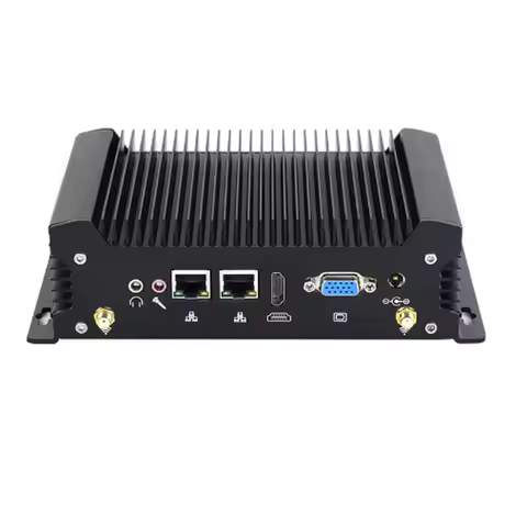 Fanless IoT Industrial Mini PC Core i5-1235U i7 1280P 1335U 10610U 2*COM RS232 2*LAN 8x USB SIM 4G L