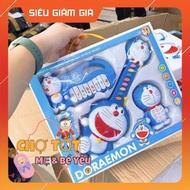 Bộ Đồ Chơi Đàn Doraemon Phát Nhạc 3 Món Dùng Pin ( KÈM PIN)