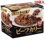 新宿中村屋 日本Costco 牛肉咖哩 附食材配料 即食 超值裝料理(200g X 10袋入) [平行進口] 此日期前最佳﹕2027年12月18日