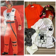 成人男裝 迪士尼星際大戰  星球大戰 角色扮演服 Disney Poe Dameron Costume Jumpsuit Star Wars VII Movie Cosplay Costume