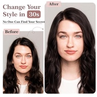 12 Inch Human Hair Toppers for Women Real Human Hair，360° Hair Topper No Bangs，Upgrade Swiss Base Hu