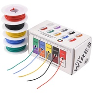 26 Awg Stranded Electrical Wire 26 Gauge Tinned Copper Wires Heat Resistant Soft Silicone 5 Colors i