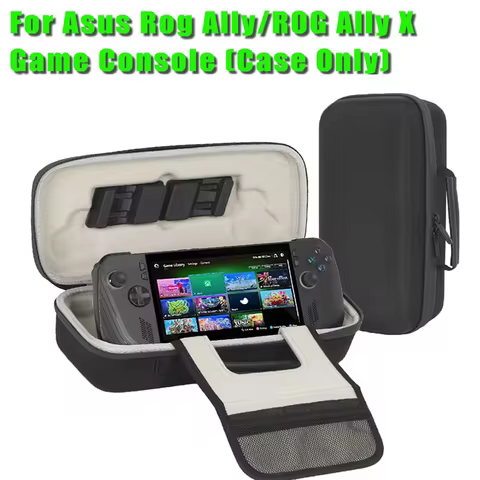 Hard Carrying Case For Asus Rog Ally/ROG Ally X Game Console Hard Shell EVA Travel Portable Bag Oxfo