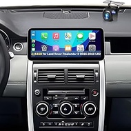4+64G Car Stereo for Land Rover Freelander 2 2015-2019 LR2 Wireless Carplay Android Auto,12.3 inch 1