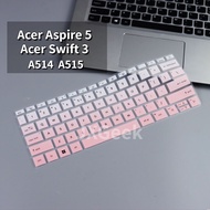 New Acer Keyboard Cover Aspire 5 A514 A515 Swift 3 A314-44 SF314-52 A514-55  P214-54 14 Inch Acer Keyboard Protector 2022