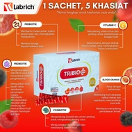 LABRICH PROBIOTIC TRIBIO GABUNGAN PRO + PRE + POST WITH BLOOD ORANGE HIGH VITAMIN C ] MIX BERRIES FL