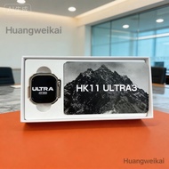 2026 AI smart watch HK11 ultra3 max real AMOLED 49mm wireless charging BT calls Men NFC 2025  Smartw