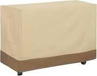 Cozzka 52 Inch Outdoor Prep Table Cover for Keter Unity XL Portable Outdoor Storage Cabinet Heavy Du