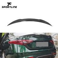 Carbon Fiber Giulia Rear Spoiler for Alfa Romeo Giulia Quadrifoglio Style Sedan 4-Door 2017