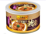 （共3罐）李錦記 秘製鮑汁鮑魚 天龍牌 罐頭 非 出前一丁 即食麵 辛辣麵 豆豉鯪魚 茄汁豆 午餐肉 吞拿魚 沙甸魚 安記 大棧 樓上 阿一 官燕盞